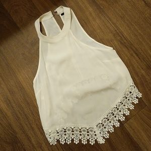 High neck summer top